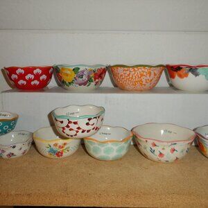 Pioneer Woman Nesting Measuring Cups Bowls--Variety----